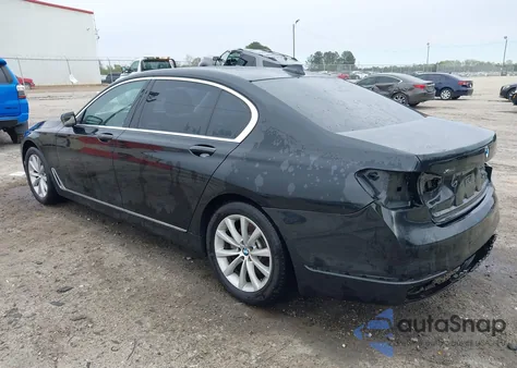 2019 BMW 740I xDrive из США, поврежденный, VIN WBA7E4C53KGV28380